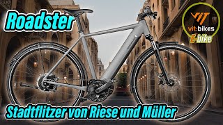 schlichtes Design mit viel Power  Riese und Müller Roadster 2021  vitbikesTV [upl. by Natiha]