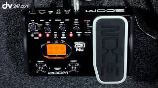 Zoom G21NU Guitar Multi Effects Pedal [upl. by Zeuqcaj]