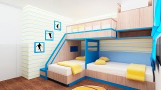 30 Bunk Bed Idea for Modern Bedroom  Room Ideas [upl. by Doraj]