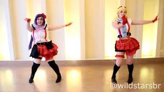 Garasu no Hanazono  Love Live Eli and Nozomi Wild Stars BR [upl. by Aziul286]