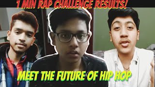 Meet the future of Desi HipHop  1 Minute Rap Challenge Results Top 15  First ever give away [upl. by Alleinnad]