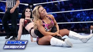 Natalya vs Paige SmackDown Aug 22 2014 [upl. by Trici887]