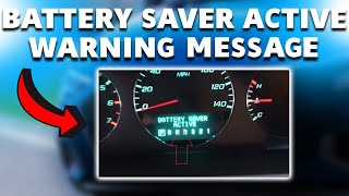 How to Fix Battery Saver Active Warning Message [upl. by Mcmullan]