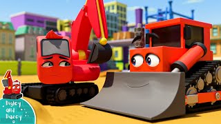 Lets HELP Each Other  Digley and Dazey  Construction Cartoons for Kids [upl. by Smail]