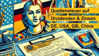 Abenteuer Wirtschaft Quellensteuer auf Dividenden und Zinsen – ein paar Beispiele [upl. by Landsman]