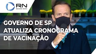 SP anuncia vacinação de pessoas com comorbidades e trabalhadores do transporte público [upl. by Haras]