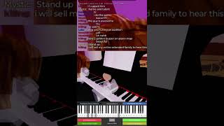 RUSH E but i get distracted roblox piano robloxpiano music pianogame [upl. by Riggs]