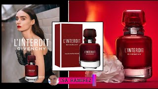 GIVENCHY LInterdit Rouge edp reseña de perfume ¡NUEVO 2021  SUB [upl. by Gnouc]