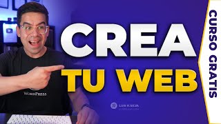 Cómo Crear Una Página Web 2024 🔥 CURSO COMPLETO GRATIS desde cero para principiantes ✅ [upl. by Eddina]