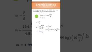 Energía cinética  Física  COMIPEMS [upl. by Yousuf]