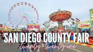 San Diego County Fair 2021  Del Mar Fairgrounds  Things to do in San Diego California  Travel [upl. by Couhp]