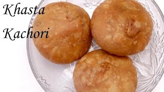 Instant Khasta Kachori Recipe  Moong Dal Kachori  Flavours Of Food [upl. by Agosto648]