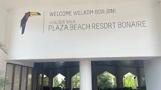 Room Tour Van Der Valk Plaza Beach Resort Bonaire 🇧🇶 [upl. by Frech]