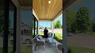 Victoria explains the architectural finishes amp outdoor living space of the Sydenham bungalow 🏡🌿 [upl. by Birecree908]