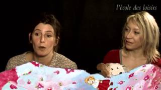 Marianne Barcilon et Christine Naumann Villemin auteures de lalbum Le lit des parents [upl. by Hippel372]