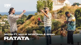 3robi  Ratata ft Malik Montana amp SRNO Official Video [upl. by Anelagna]