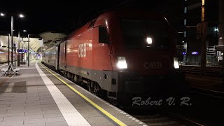 ÖBB Nightjet NJ467 departing Salzburg Hbf 2023 [upl. by Tome]