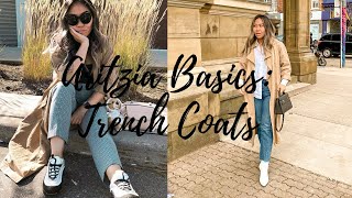 Aritzia Basics Trench Coats [upl. by Hodess515]