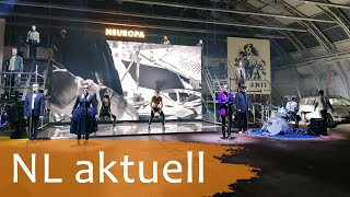 Lausitz Festival  Antigone im Hangar 5  Staatstheater Cottbus [upl. by Lubet]