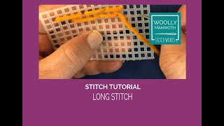 Stitch Tutorial 4 Long Stitch [upl. by Rowena]