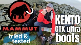 The best boots Ive worn in 40 years Mammut Kento GTX ultra boots review [upl. by Douglass558]