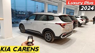 2024 Big update kia Carens prestige plus IMT Detailed ReviewKia Carens 7 seater MPV prestige plus [upl. by Corly]