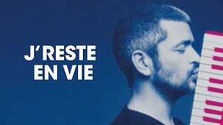 Grégoire  JReste En Vie Lyrics Video [upl. by Jutta]