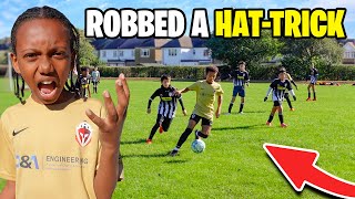 LINESMAN ROBBED ISAIAH A FIRST HALF HATTRICK [upl. by Halika]