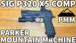 Range Report Sig Sauer P320 XFive Legion [upl. by Tchao222]