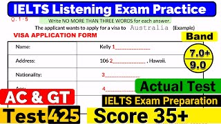 IELTS Listening Practice Test 2024 with Answers Real Exam  425 [upl. by Einnim753]