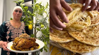 Vlog  dîner en famille et petit déjeuner 🥞🐓🤤عشاء عائلي وافطار 🫠🤗❤️ [upl. by Aire]