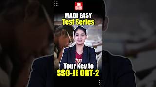 The Key Role of MADE EASY Test Series in SSCJE CBT2 2024  Lamiya Maam  MADE EASY [upl. by Joelynn]