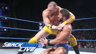 Bobby Roode vs Mojo Rawley  US Title Tournament Semifinal SmackDown LIVE Jan 16 2018 [upl. by Seldan]