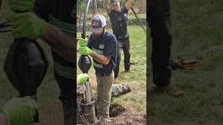 Plumber Pours Chlorine in Well Water to Disinfect New Pump [upl. by Bina125]