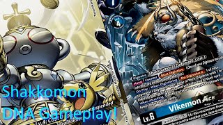 Control the Board Shakkoumon DNA Ex6 Gameplay Showcase [upl. by Inavihs]