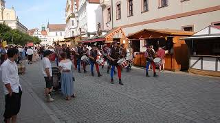 Stadtwache mit Gefangenem im Pranger  Schlossfest Neuburg 2023 [upl. by Ettigirb487]