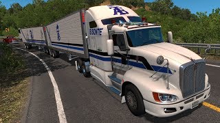 Kenworth T660  Nayarit  Doble Remolque Cajas Refrigeradas Utility [upl. by Sidras772]