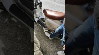 Come partire una vespa 125 ET4 con la pedalina [upl. by Nadnal695]