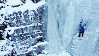 Main Flow  The Narrows  Pennsylvania Ice Climbing [upl. by Cristina]