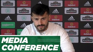 Full Celtic Media Conference Albian Ajeti 110221 [upl. by Fitzgerald]