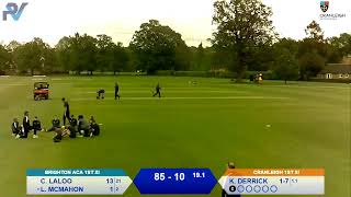 Cranleigh 1st XI vs Brighton ACA 1st XI [upl. by Norraf]