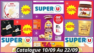 Nouveau Catalogue Super U De La Semaine Prochaine Du 1009 Au 2209 Bons Plans Addict de Bon Plan [upl. by Jemina349]