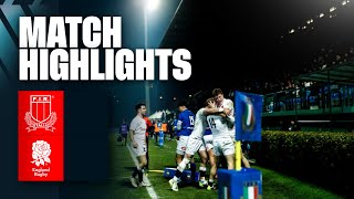 Italy U20 Men vs England U20 Men  Mens U20 Six Nations highlights [upl. by Gnav123]