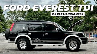 FORD EVEREST TDI 25 XLT MANUAL 2005  CIAMIK SORO [upl. by Lledal]