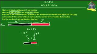 Singapore Math Primary 5  Grade 5 Ratio Word Problem Q3 [upl. by Etnoved704]