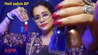 ASMR Nail salon Roleplay 💅  Dearly ASMR  asmr personal attention [upl. by Gerita]