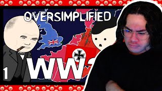 WW2  OverSimplified Part 1 REACTION  OverSimplified [upl. by Einnep]