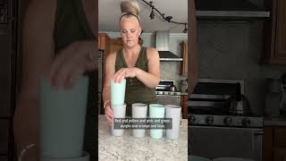 Michigan moms colorful bar trick delights her daughters and fans on TikTok [upl. by Noskcire]