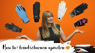 HOW TO rijhandschoenen voor paardrijden opmeten  1  Epplejeck [upl. by Coplin]