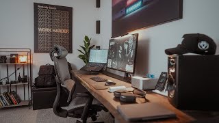 My Dream Home Office Tour as a Content Creator [upl. by Leffen]